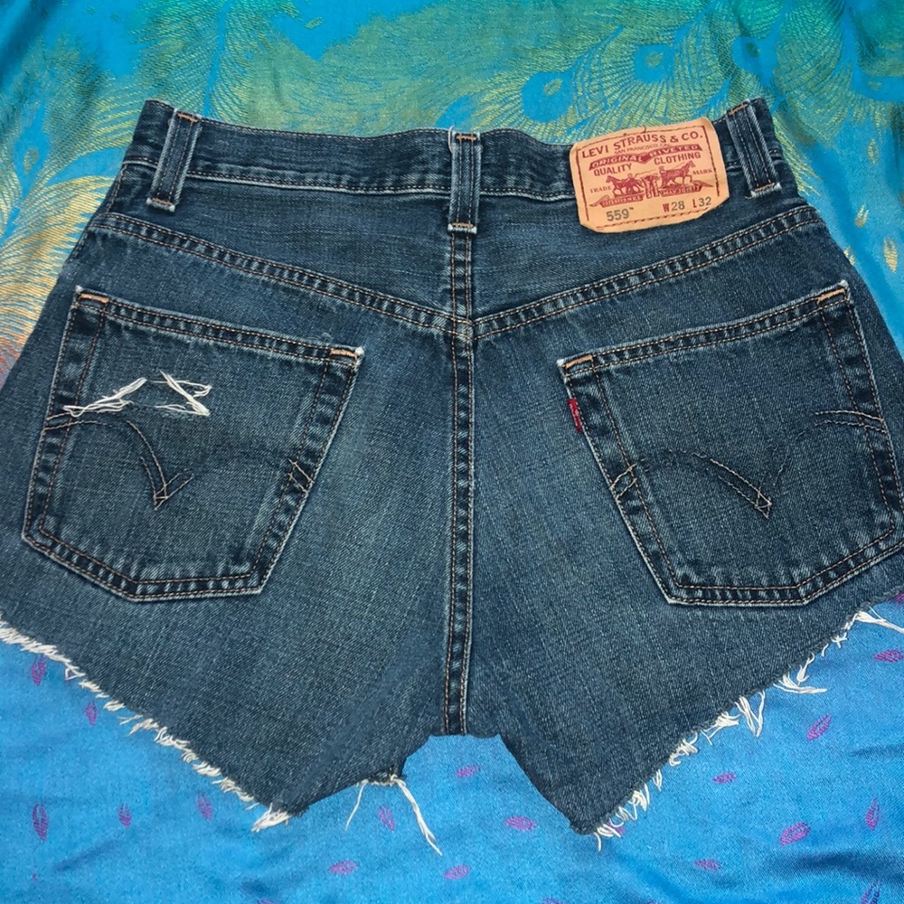 Levi’s denim cutoffs